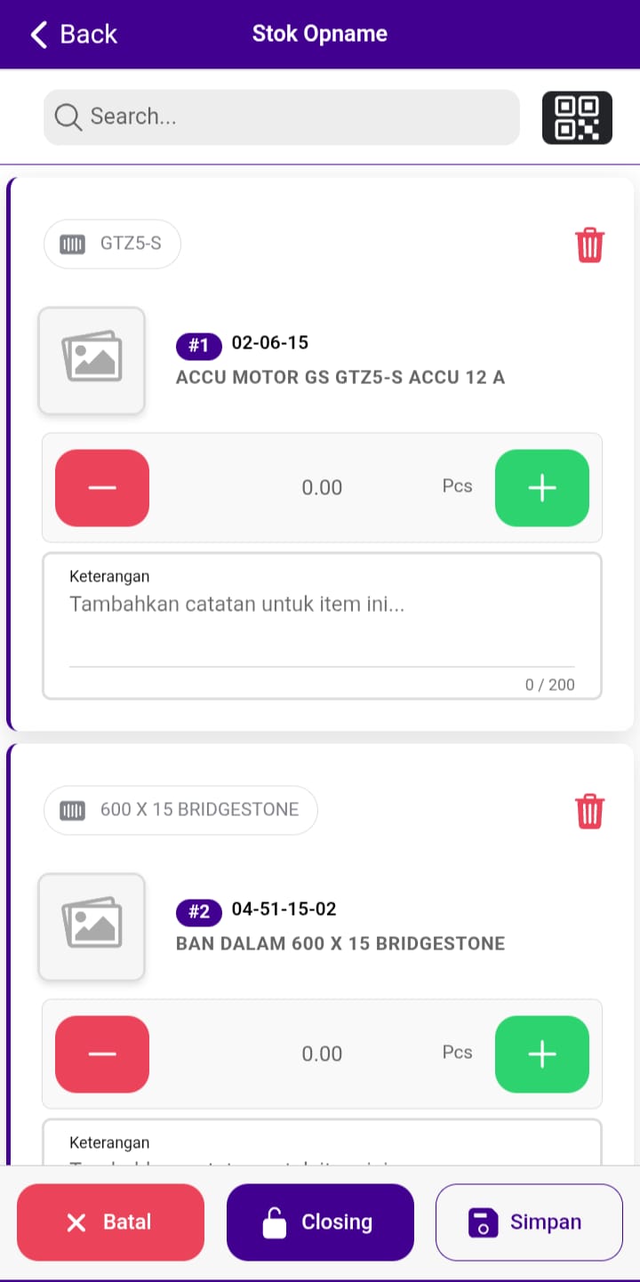 Stock Opname