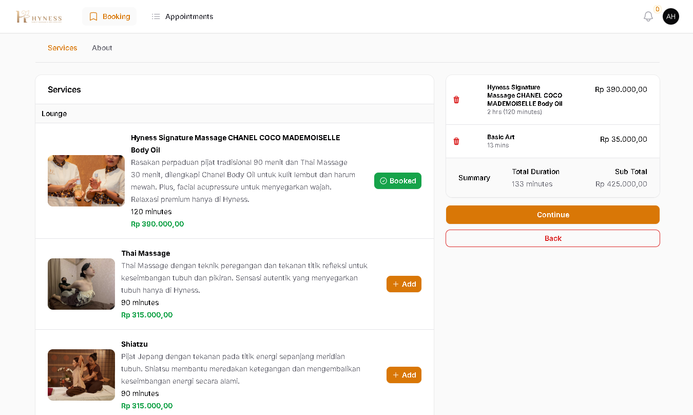 Booking Service