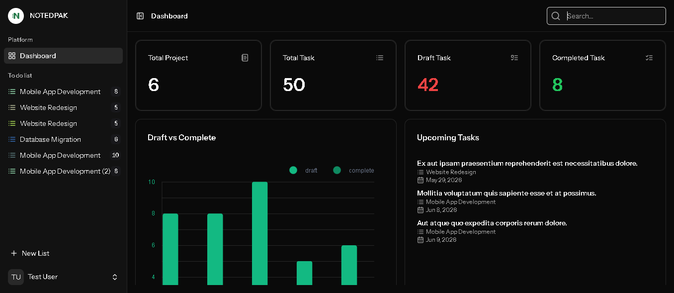Dashboard